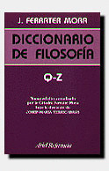AFI. DICCIONARIO DE FILOSOFIA. V.4: Q-Z (CARTONE)