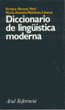 DICCIONARIO DE LINGUISTICA MODERNA