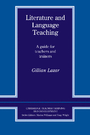 LITERATURE AND LANGUAGE TEACHING
