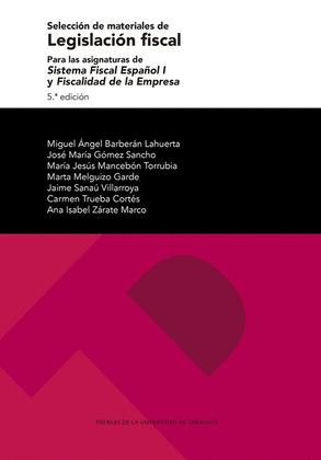 SELECCIÓN DE MATERIALES  DE LEGISLACIÓN FISCAL
