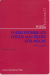 PUEDO ESCRIBIR LOS VERSOS