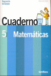 CUADERNO MATEMATICAS 5º PRIMARIA, 2ºTRIMESTER. PROYECTO UN PASO MAS