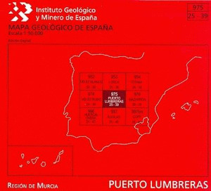 PUERTO LUMBRERAS, 975: MAPA GEOLÓGICO DE ESPAÑA ESCALA 1:50.000