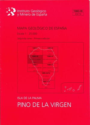 MAPA GEOLOGICO DE ESPAÑA ESCALA 1:25.000. HOJA 1083-III (69/74), PINO DE LA VIRG
