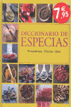 DICCIONARIO DE ESPECIAS