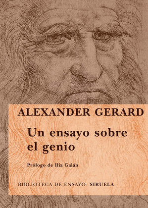 ENSAYO SOBRE EL GENIO, UN