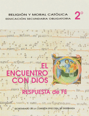 ENCUENTRO CON DIOS 2 ESO RESPUESTA DE FE