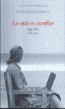 LO MIO ES ESCRIBIR