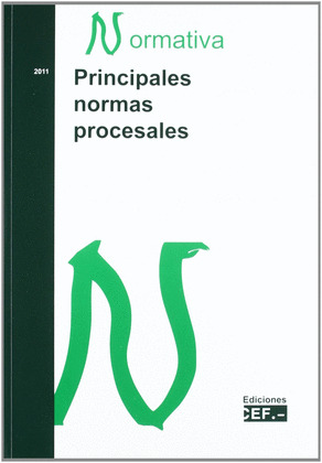 PRINCIPALES NORMAS PROCESALES NORMATIVA 2010