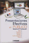 PRESENTACIONES EFECTIVAS EN PUBLICO