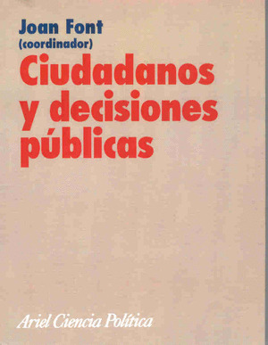 ACP. CIUDADANOS Y DECISIONES PUBLICAS