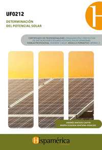 UF0212: DETERMINACIÓN DEL POTENCIAL SOLAR