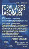 FORMULARIOS LABORALES (3ª EDICION) (INC.CD-ROM)