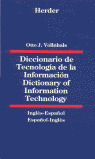 DICCIONARIO DE LA TECNOLOGIA DE LA INFORMACION - DICTIONARY OF INFORMATION TECHNOLOGY