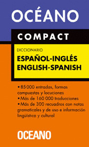 OCEANO COMPACT. DICCIONARIO ESPAÑOL - INGLES / ENGLISH - SPANISH