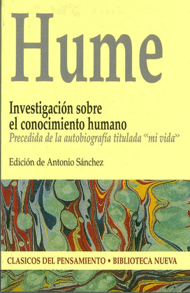 INVESTIGACION SOBRE EL CONOCIMIENTO HUMANO.