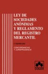 LEY SOCIEDADES ANONIMAS Y REGISTRO MERCANTIL