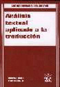 ANALISIS TEXTUAL APLICADO A LA TRADUCCION