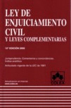 LEY DE ENJUICIAMIENTO CIVIL Y LEYES COMPLEMENTARIAS 16ª EDICION 2007