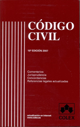 CODIGO CIVIL (16ª EDICION  2007)