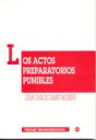 TM164. LOS ACTOS PREPARATORIOS PUNIBLES