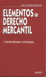 ELEMENTOS DE DERECHO MERCANTIL (7ª EDICION)