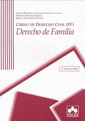 CURSO DERECHO CIVIL, 4 FAMILIA