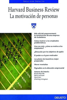 HBR LA MOTIVACION DE PERSONAS