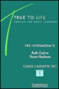 TRUE TO LIFE PRE-INT. CASSETTES (3) CLASS