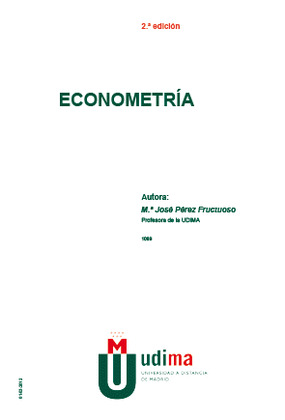 ECONOMETRÍA