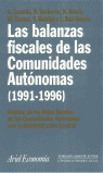 LAS BALANZAS FISCALES COMUNIDADES AUTONO