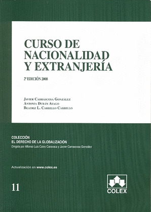 CURSO DE NACIONALIDAD Y EXTRANJERIA (2ª EDICION 2008)