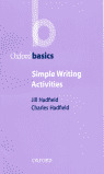 OXFORD BASIC SIMPLE WRITING ACTIVITIES