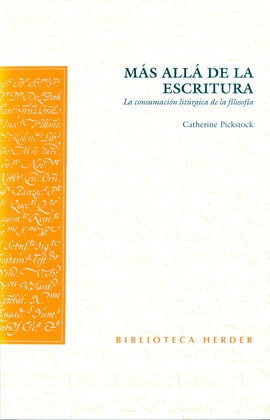 MÁS ALLÁ DE LA ESCRITURA