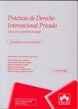 PRACTICAS DE DERECHO INTERNACIONAL PRIVADO-EJERC.Y MAT.APOYO