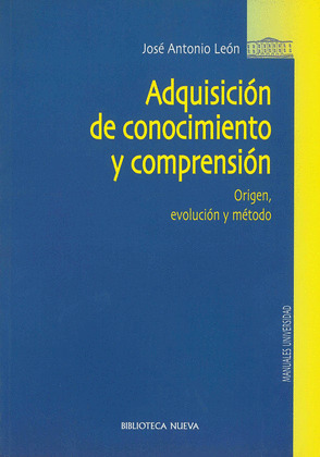 ADQUISICION DE CONOCIMIENTO Y COMPRENSION