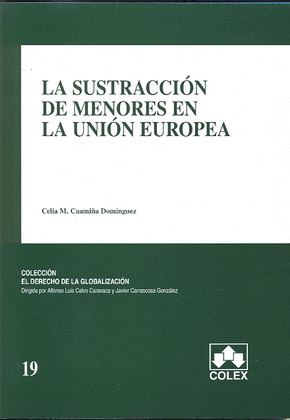 SUSTRACCION DE MENORES EN LA UNION EUROPEA
