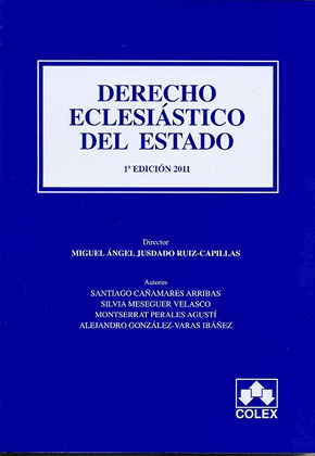DERECHO ECLESIASTICO DEL ESTADO 1ªED