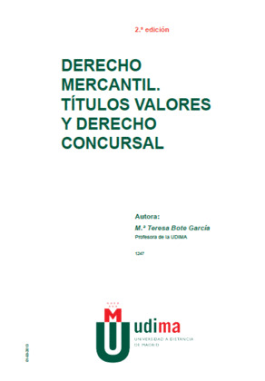 DERECHO MERCANTIL. TÍTULOS VALORES Y DERECHO CONCURSAL