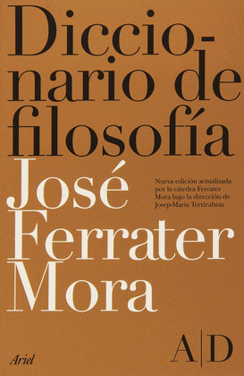 DICCIONARIO DE FILOSOFIA (ESTUCHE OBRA COMPLETA, 4 TOMOS)