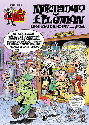 URGENCIAS DEL HOSPITAL...¡FATAL! (OLE! MORTADELO 211)