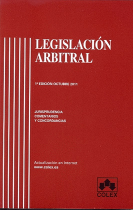 LEGISLACION ARBITRAL-1 ED.2011