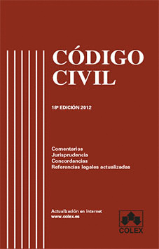 CODIGO CIVIL. 18ª EDICION 2012