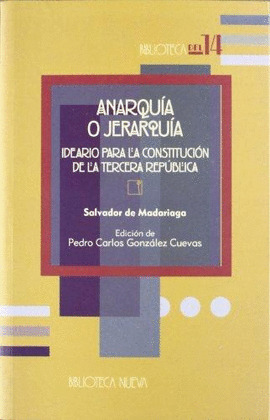 ANARQUIA O JERARQUIA