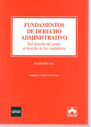 FUNDAMENTOS DERECHO ADMINISTRATIVO 4º EDICION