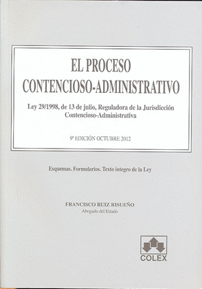 PROCESO CONTENCIOSO-ADMINISTRATIVO,EL-9 ED.OCTUBRE 2012