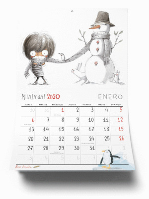 CALENDARIO MINIMONI 2020 (CASTELLANO)