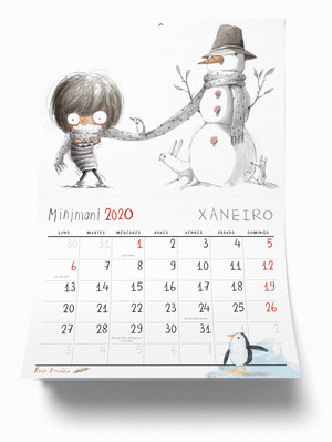 CALENDARIO MINIMONI 2020 (GALEGO)