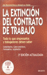 LA EXTINCION DEL CONTRATO DE TRABAJO