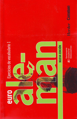 EUROALEMAN NUEVA EDICION. EJERCICIOS DE VOCABULARIO 1